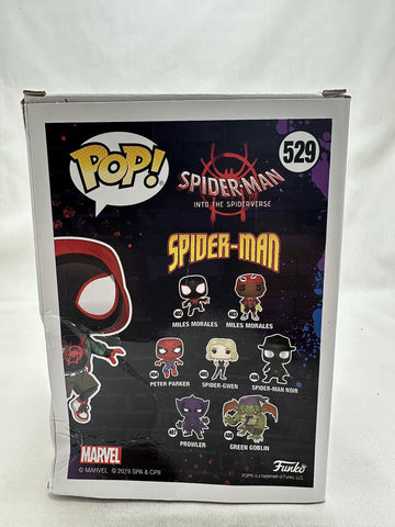 Funko Pop! Marvel: Spider-Man Into The Spiderverse: Casual Miles Morales Vinyl Figure, Multicolor, Standard
