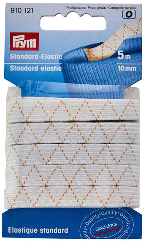 Prym Elastic, Rubber, White, 10 mm
