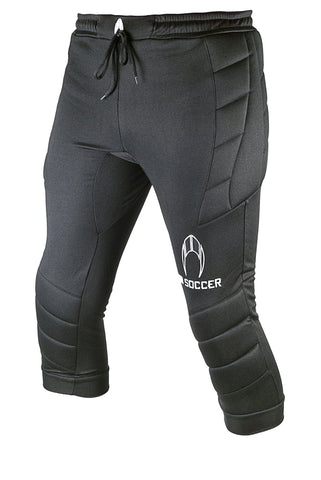 HO Soccer 3/4 Logo Goalkeeper Trousers Unisex Adult Black/White