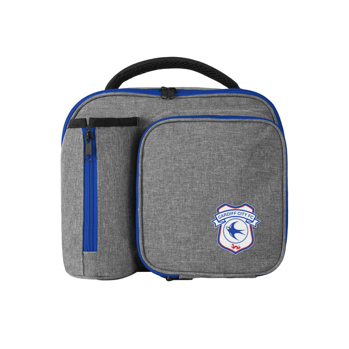 FOCO Officially Licensed Cardiff City FC Grey Football Lunch Bag