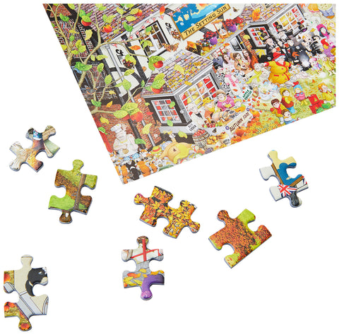 I Love Autumn 1000 Piece Jigsaw Puzzle | Mike Jupp | Sustainable Puzzle for Adults | Premium 100% Recycled Board | Great Gift for Adults | Gibsons Games