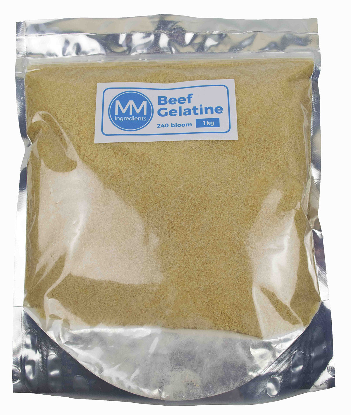 Beef Gelatine 1Kg 240 Bloom. Professional grade