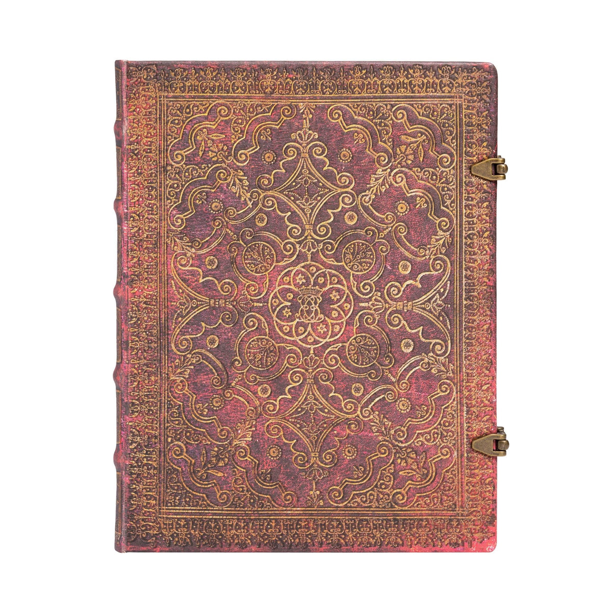 Paperblanks | Carmine | Equinoxe | Hardcover | Ultra | Lined | Clasp Closure | 144 Pg | 120 GSM
