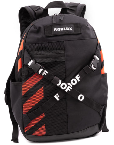 Roblox Backpack For Boys Kids | Video Game Logo Black Red School Rucksack 18.5ÃƒÆ’Ã†â€™Ãƒâ€šÃ‚Â¢ÃƒÆ’Ã‚Â¢ÃƒÂ¢Ã¢â€šÂ¬Ã…Â¡Ãƒâ€šÃ‚Â¬ÃƒÆ’Ã¢â‚¬Å¡Ãƒâ€šÃ‚Â | Skateboard Skater Gamer Bag With Adjustable Straps One Size