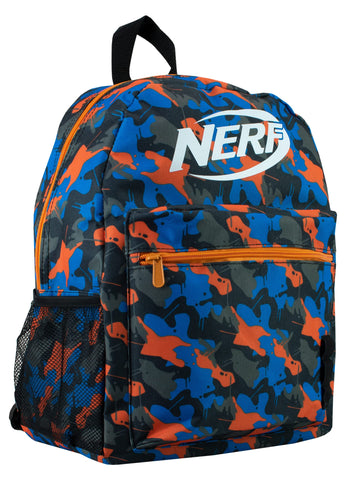 Nerf Backpack | Camouflage Rucksack | School Bag for Kids