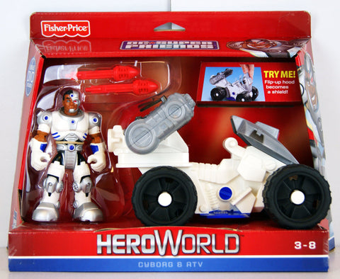 DC Super Friends Hero World DC Super Friends Cyborg and ATV