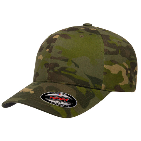 Flexfit Men's Standard Cap, Multicam Tropic, S/M