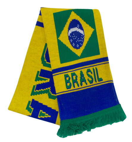 Brazil Football scarf
