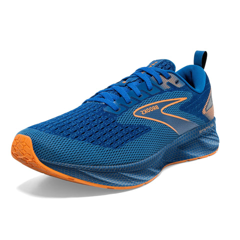 Brooks MenÃ¢â‚¬â„¢s Levitate 6 Neutral Running Shoe - Classic Blue/Orange - 9.5 Medium