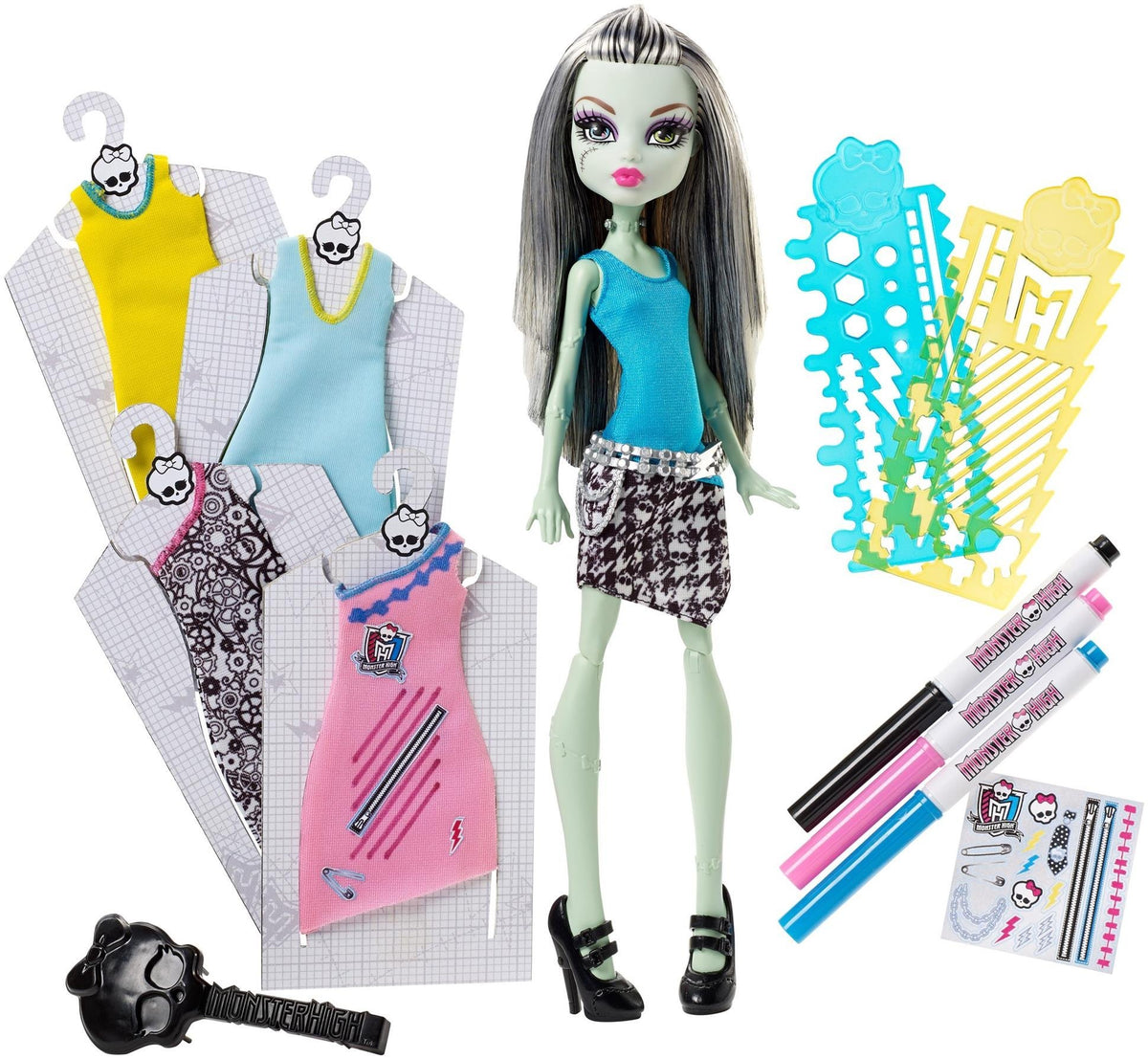 Monster High Designer Boo-Tique Frankie Stein Doll & Fashions