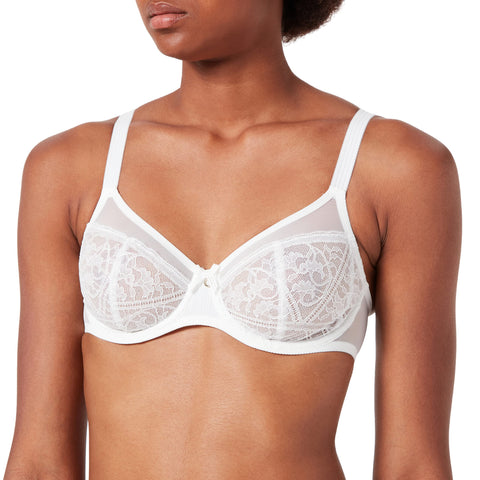 Chantelle Women's Alto 12L1 Full Coverage Bra, Milk, 40F