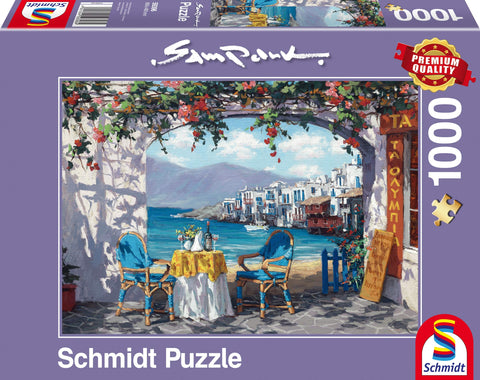 Schmidt Spiele 59396 "Sam Park-Rendez-Date at Mykonos Puzzle (1000-Piece)