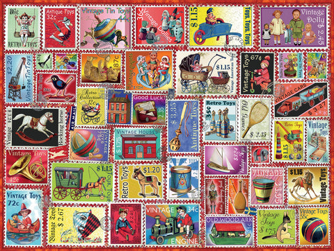 Ceaco - Vintage Toys - 1500 Piece Jigsaw Puzzle