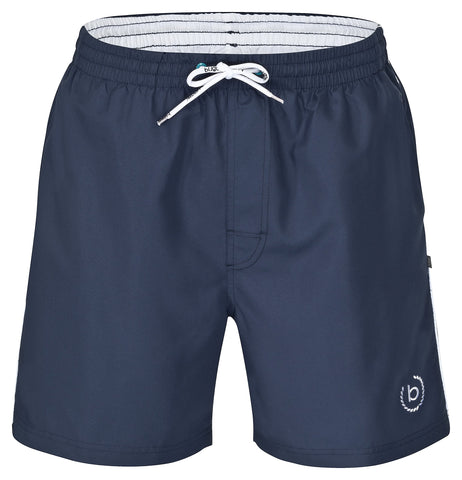 bugattiÂ® - Men's Swimming Shorts in Blue, Green, Navy, Red, Black or Turquoise, Navy/Navy, XXL