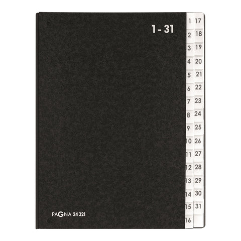 Durable Pagna Expanding Bring Forward A4 File with Pressboard Pages and PVC Tabs 1-31
