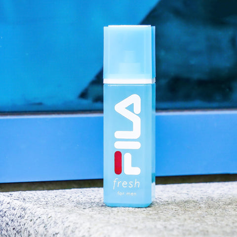 FILA Fresh Eau de Parfum for Men - EDP for the Active Man - Amber Fougere with Notes of Bergamot, Sage and Vetiver - Iconic, Refreshing Scent for Day or Night - 3.4 oz
