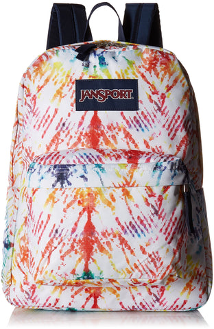 JanSport Unisex SuperBreak Rainbow Tie-Dye One Size