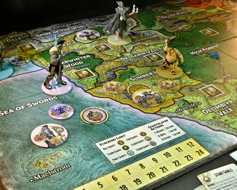 Dungeons & Dragons: Assault of the Giants Board Game - Premium Edition