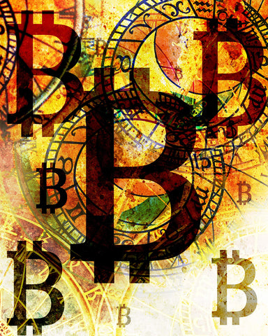 CVPuzzles Bitcoin Cryptocurrency Art 504 Piece Jigsaw Puzzle 16" X 20"