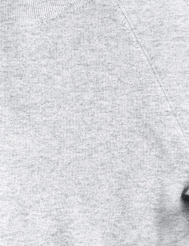 Geeney Mens Raglan Classic Sweater, Grey, M UK