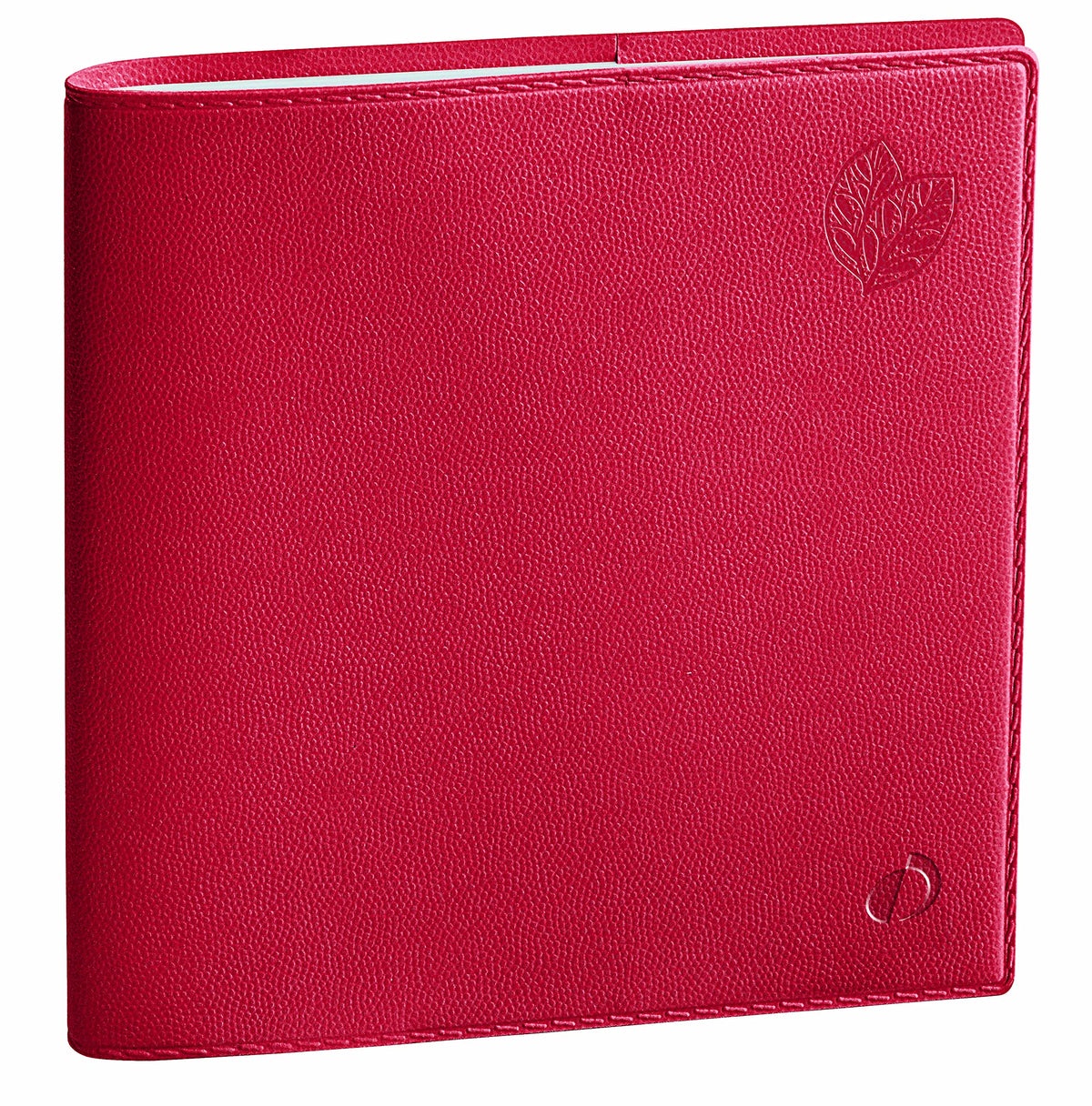 Quo Vadis - Collection: Equology EXECUTIF Recycled - Calendar Year Diary - Weekly - 16 x 16 cm - Multilingual Edition - 13 Months December-December - Cherry Red - Year 2023