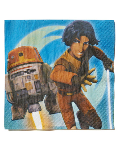 Amscan 511841 Star Wars RebelsÃƒÆ’Ã†â€™Ãƒâ€šÃ‚Â¢ÃƒÆ’Ã‚Â¢ÃƒÂ¢Ã¢â‚¬Å¡Ã‚Â¬Ãƒâ€¦Ã‚Â¾ÃƒÆ’Ã¢â‚¬Å¡Ãƒâ€šÃ‚Â¢ Luncheon Napkins, 16 pcs, Party Favor