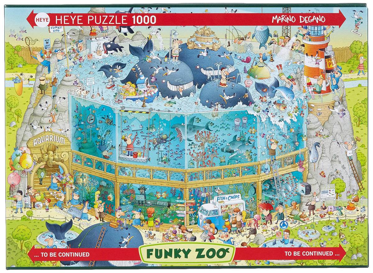 Heye 29777 "Ocean Habitat Puzzle (1000-Piece)
