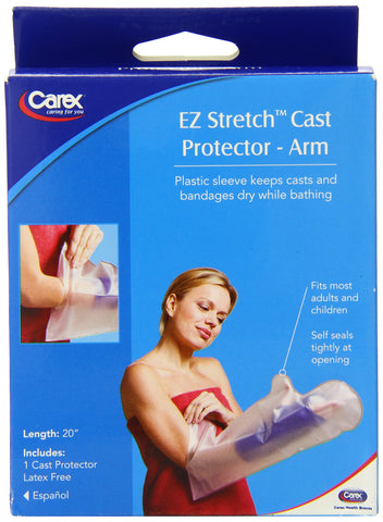 Carex Health Brands P20500 Ez Stretch Cast Protector, Arm