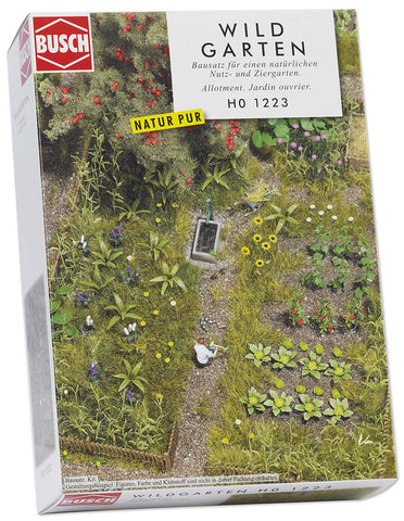 Busch 1223 Wild Flower Garden HO Scenery Scale Model Scenery