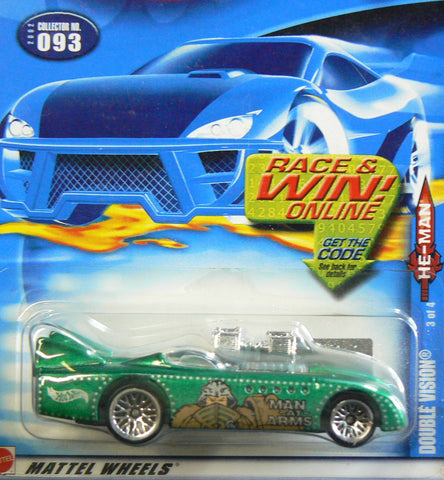 2002 Double Vision Hot Wheels Collectible - He-Man - 93