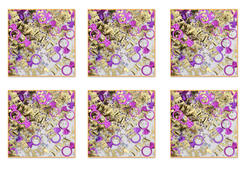 Diva Confetti Pack of 6