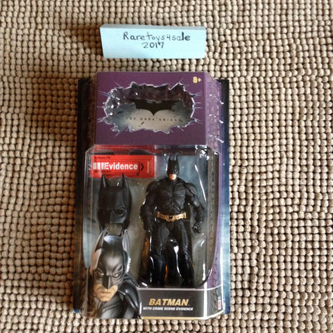 Batman Dark Knight Movie Master Deluxe Action Figure Batman from Batman Begins (Crime Scene Evidence)