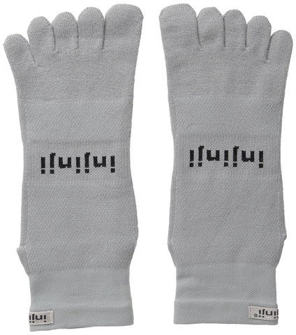 Injinji Run Original Weight Mini Crew Xtralife Socks