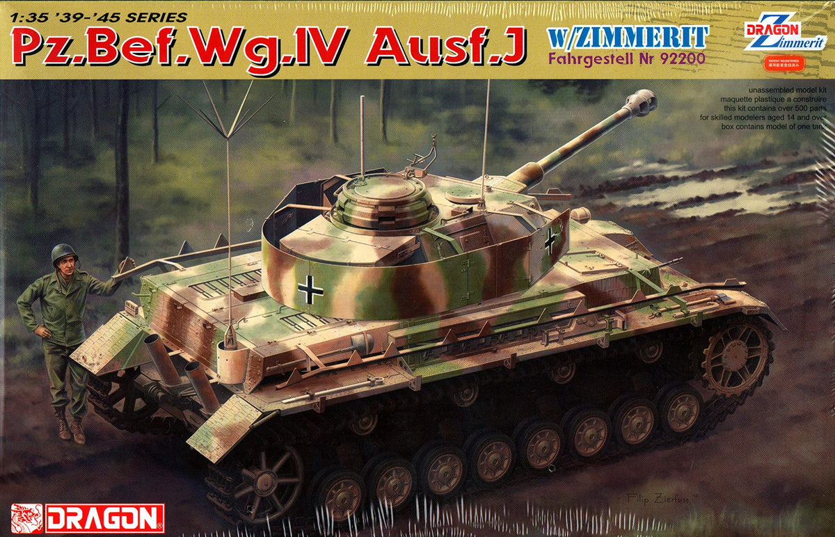 Dragon Models Pz.Bef.Wg.IV Ausf.J -Smart Kit Model Kit (1/35 Scale)
