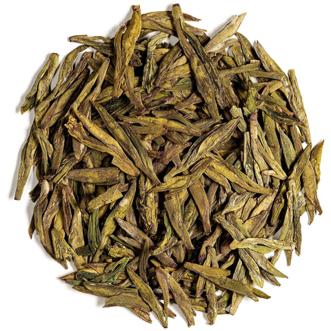 Longjing Dragon Well Green Tea - Premium Early Season Picking Known As Ming Qian Or Pre-Qingming (Ching Ming) - Longjin Tea Long Jin Green Tea Dragon Well Green Dragon Tea Lung Ching Tea