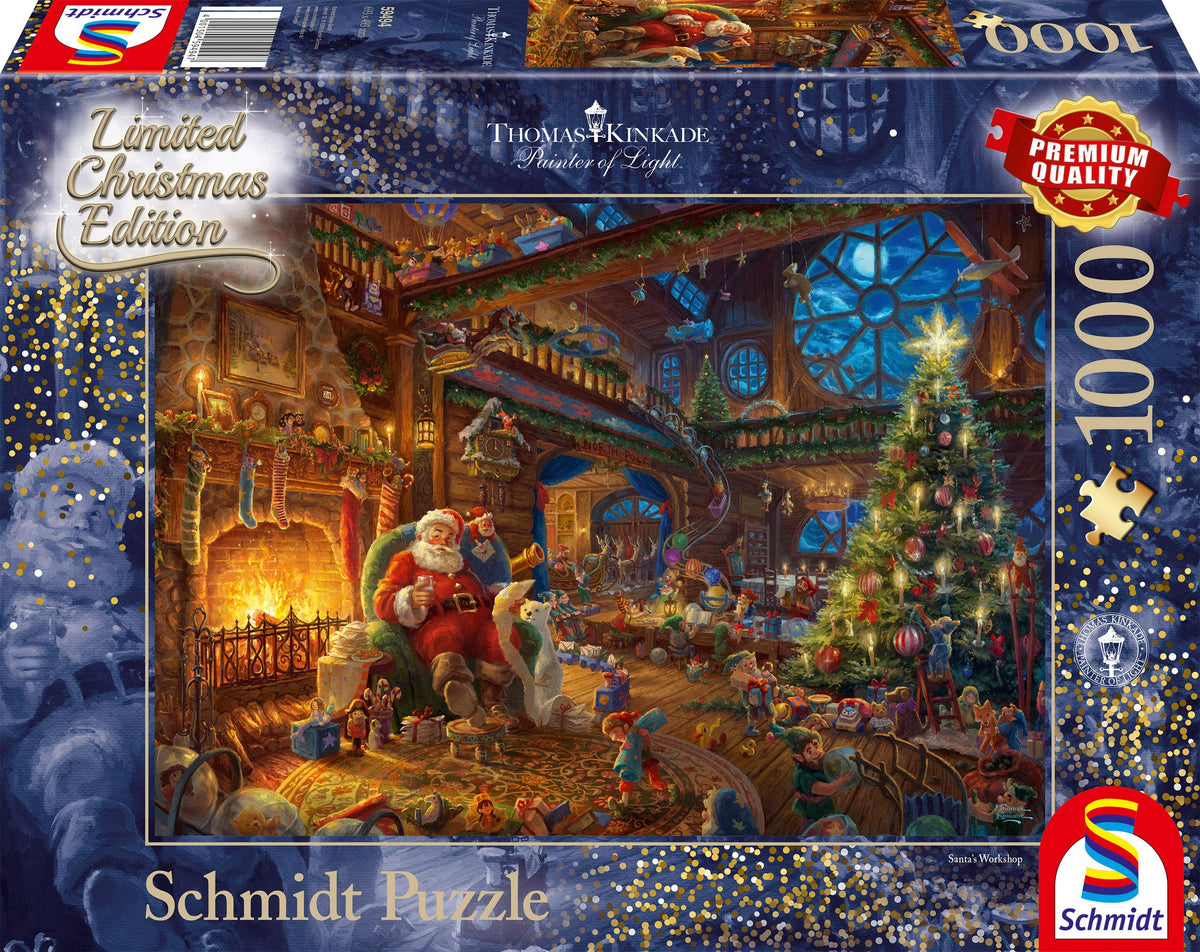 Schmidt Spiele 59494 Jigsaw Puzzle Limited Edition 1000 Pieces Multi-Coloured by Thomas Kinkade