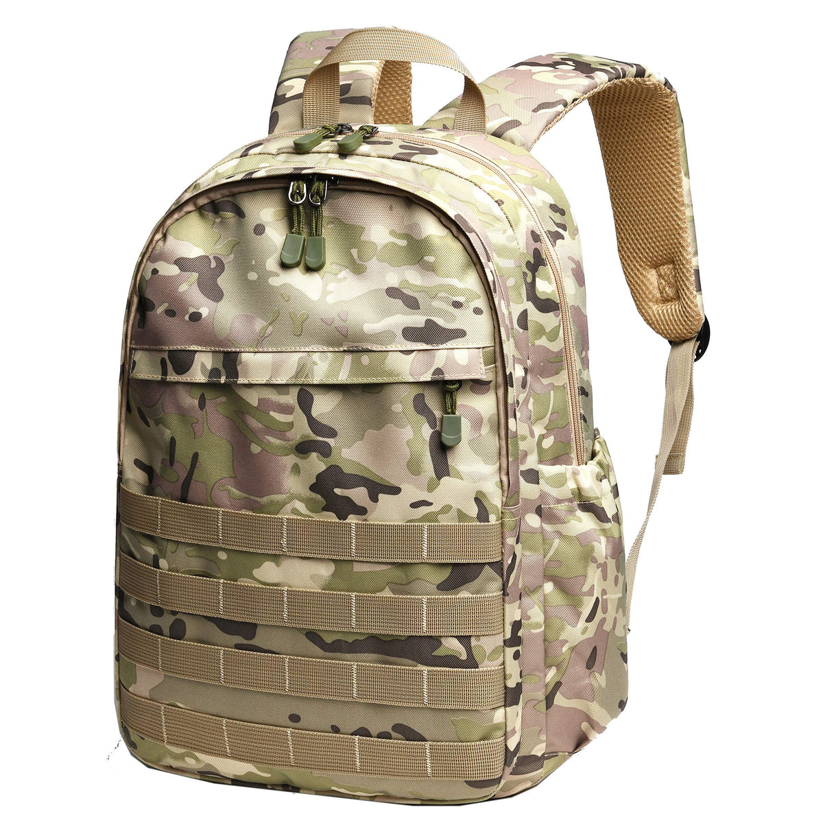 Wraifa Boys Backpack Waterproof Kids School Bag Outdoor Travel Camping Daypack Camo Rucksack (Amy Green, Large) Ã¢â‚¬Â¦