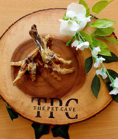 PACK OF 10 CHICKENS FEET, 100% ALL NATURAL DOG TREATS NO CHEMICAL, GRAIN FREE