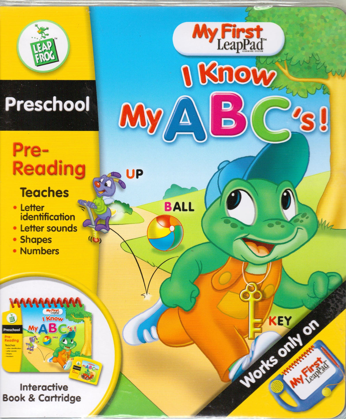 LeapFrog My First LeapPad Educational Book: I Know My ABCs