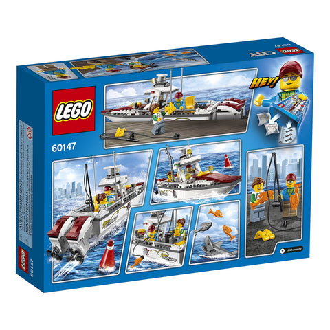 Lego City Fishing Boat 60147 Creative Play Toy