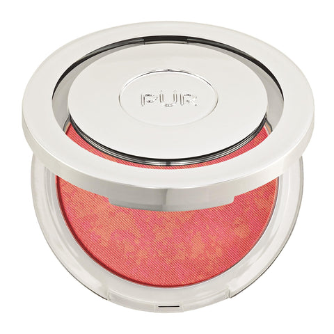 Pur Minerals Blushing Act Skin Perfecting Powder - Pretty in Peach For Women 0.28 oz Powder