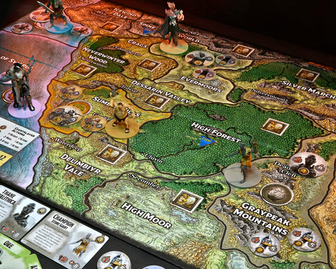 Dungeons & Dragons: Assault of the Giants Board Game - Premium Edition