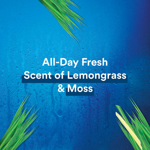 Suave Men Moisturizing Body & Face Wash for Sensitive Skin, Lemongrass scent, No Parabens, No Phtahaltes, 18 Oz Pack of 6