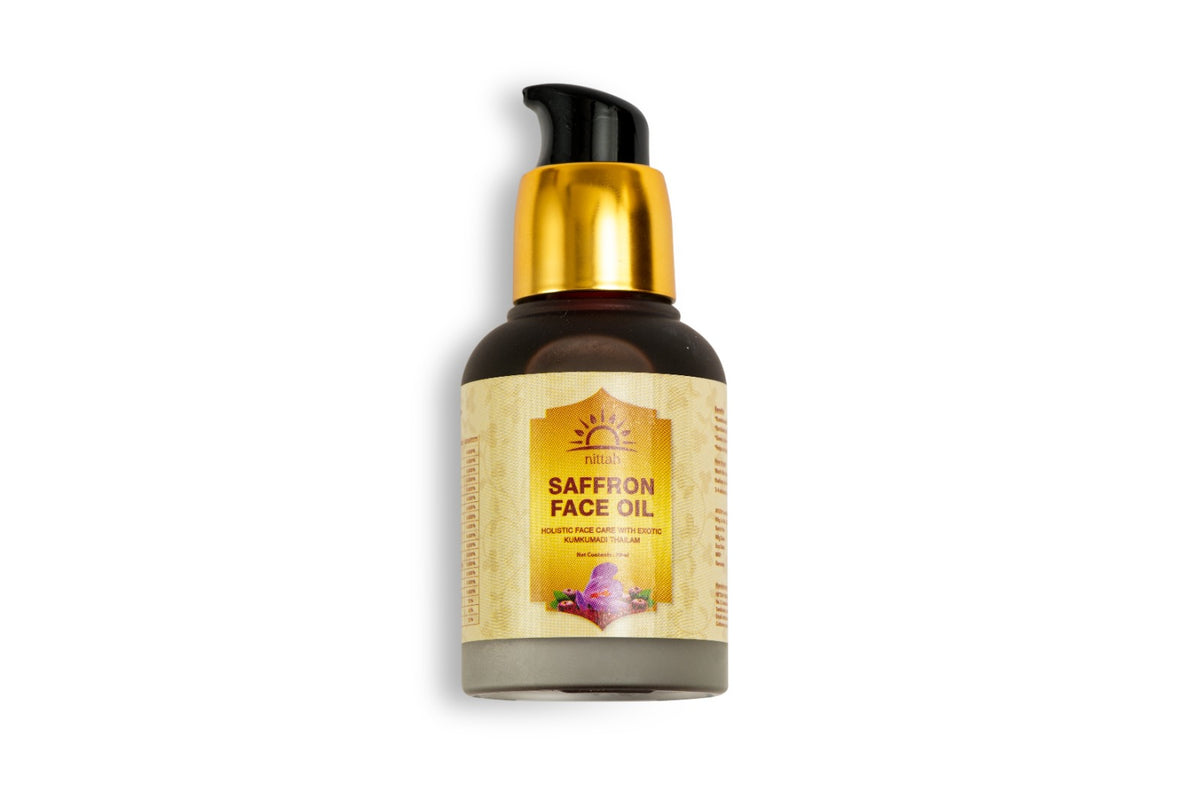 Nittah Vishnu Organics Saffron face oil