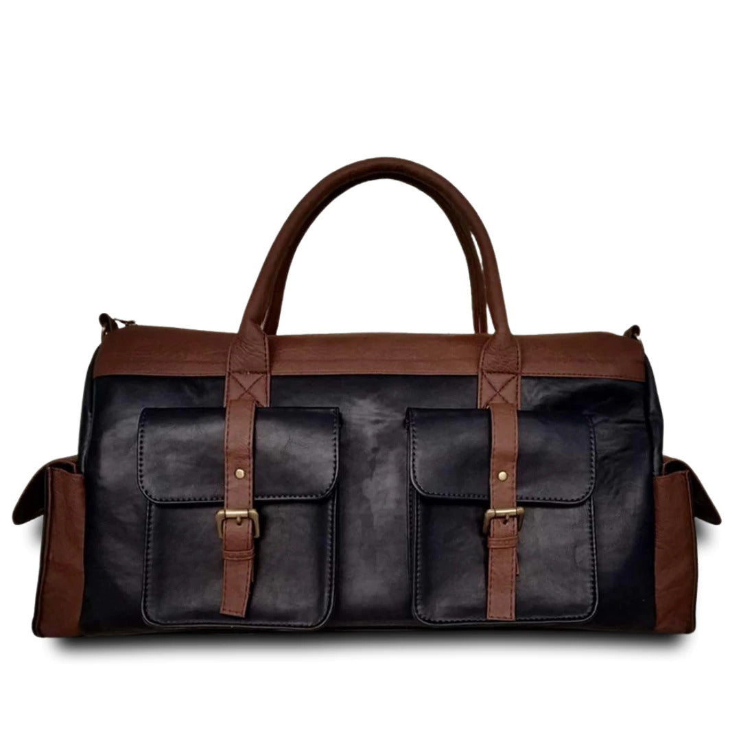 Strutt Genuine Leatherette 35 Liters Duffle Bag/Cabin Baggage/Travel Bag for Men and Women