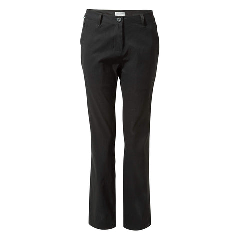 Craghoppers PRO Stretch Regular Leg Womens Trousers - Black - 10 - Regular