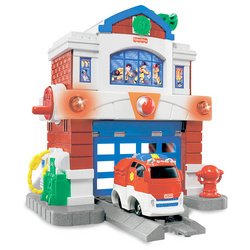 GeoTrax Rail and Road System: Beam Town Fire Station