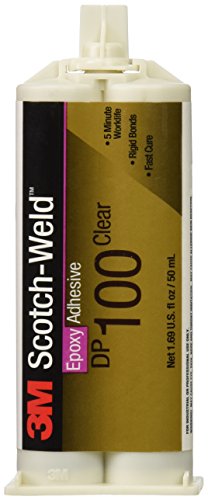 3M Scotch-Weld Epoxy Adhesive DP100 Clear, 48.5 mL