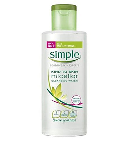 Simple Kind To Skin Micellar Cleansing Water 200Ml - Pack of 2