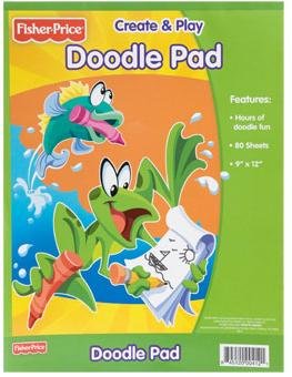 Fisher-Price Create & Play Doodle Pad, 80-Sheets
